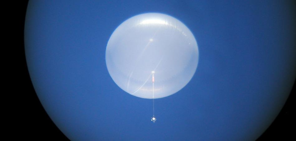 Nasa-Ballon Antarctica