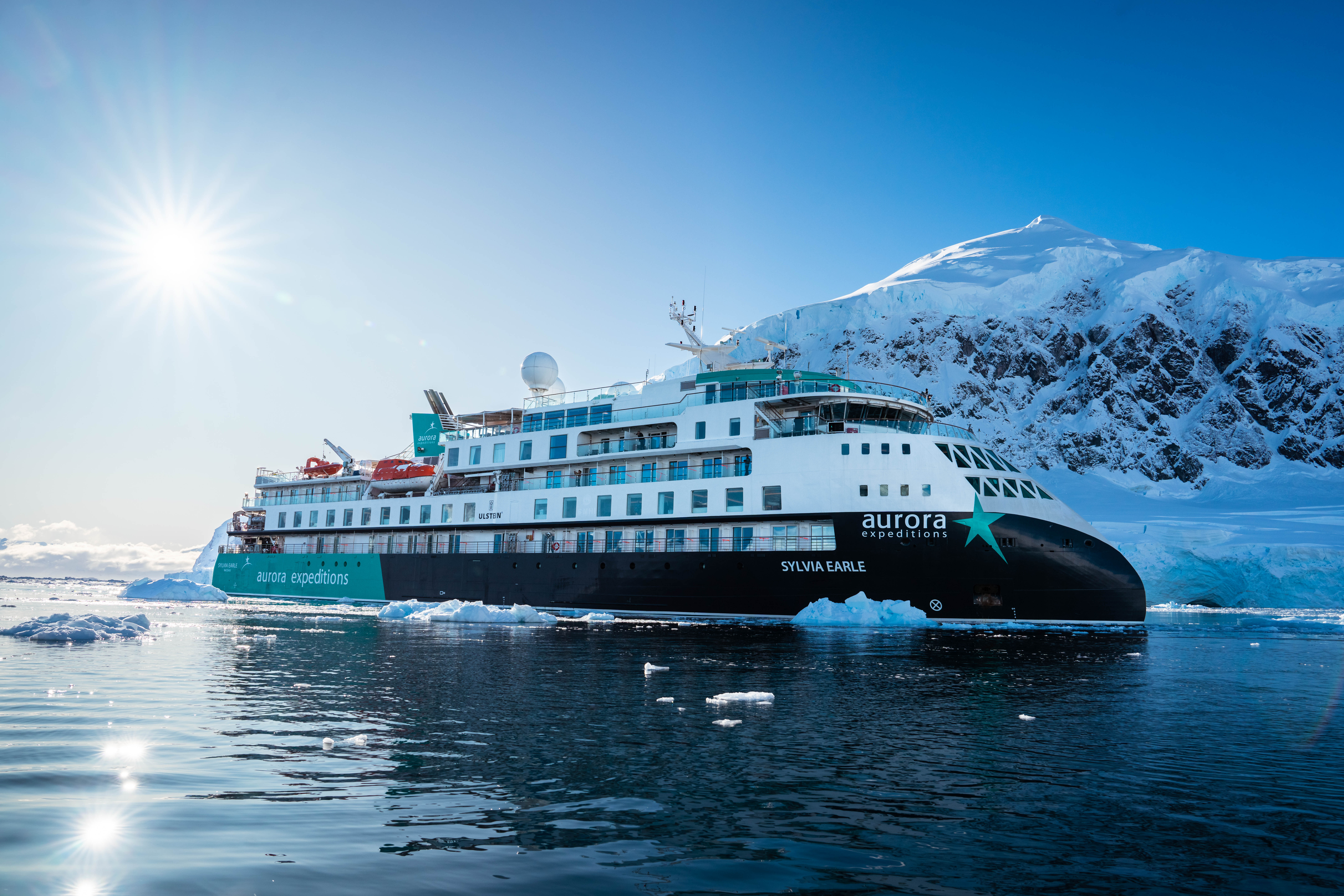 Sylvia Earle Polarkreuzfahrt in kleinem Schiff
