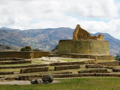 Ingapirca, die bedeutendste Inka-Fundstätte Ecuadors.