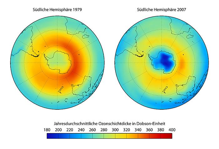 Ozonloch-Antarktis
