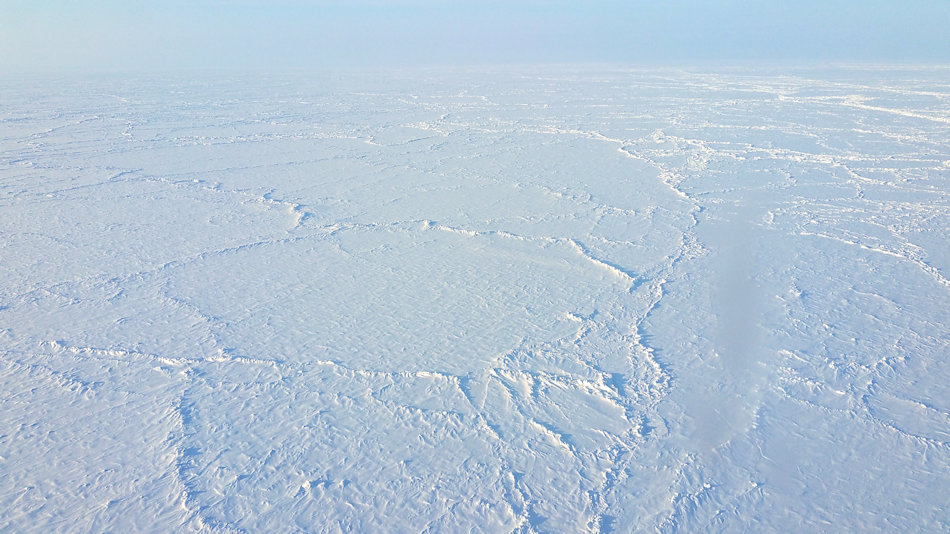 Der Arktische Ozean ist mit einer FlÃ¤che von rund 14 Millionen Quadratkilometer der kleinste Ozean. Das Meereis bedeckt im Normalfall den ganzen Ozean im Winter. Doch im Sommer schmilzt bis auf einen Rest am Nordpol und darum herum das Eis weg, seit 2006 jedes Jahr mehr. Bild Michael Wenger
