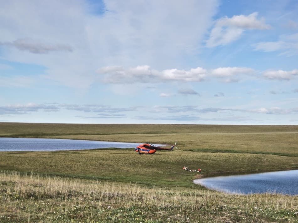 Durch den Klimawandel werden auch die LÃ¤rchenwÃ¤lder der Taiga grosse VerÃ¤nderungen erfahren. Doch mit den neuen Resultaten scheint zumindest eines klar: Die BÃ¤ume verschwinden nicht und hinterlassen eine leere Tundra. Bild: Laura Epp