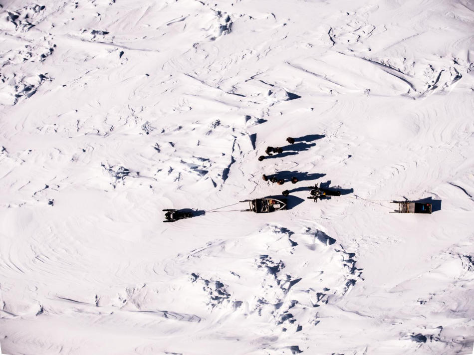 Die Sichtverhältnisse entscheiden mit darüber, ob Inuit ihre Wege finden und die Eisverhältnisse prüfen können. Photo credit: Dylan Clark - McGill University, Canada