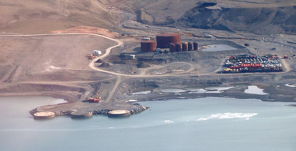 Noch nicht ganz klar ist, was mit der Hafenanlage im kanadischen Nanisivik in der Nordwestpassage geschehen soll.