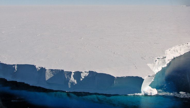 Der Mertz-Gletscher und seine Gletscherzunge liegen im australischen Sektor Antarktikas. Der