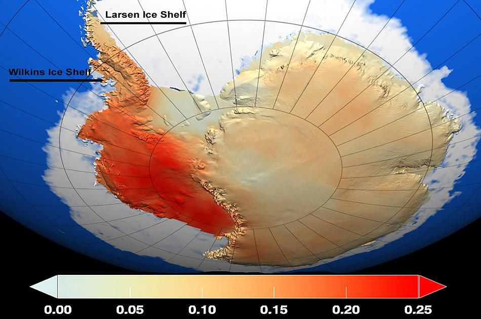 Der Atlantik bringt den Klimawandel in die Antarktis