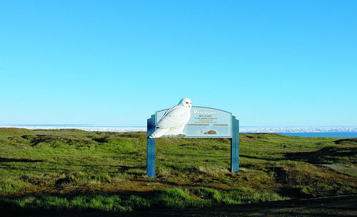 Der nu00f6rdlichste Punkt des amerikanischen Kontinents bei Point Barrow war schon immer ein wichtiger