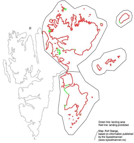 Neue Regelungen im Osten Spitzbergens