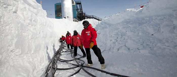 Neutrinojagd am Südpol